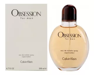 Perfume Obsession De Calvin Klein Men 200 Edt Original