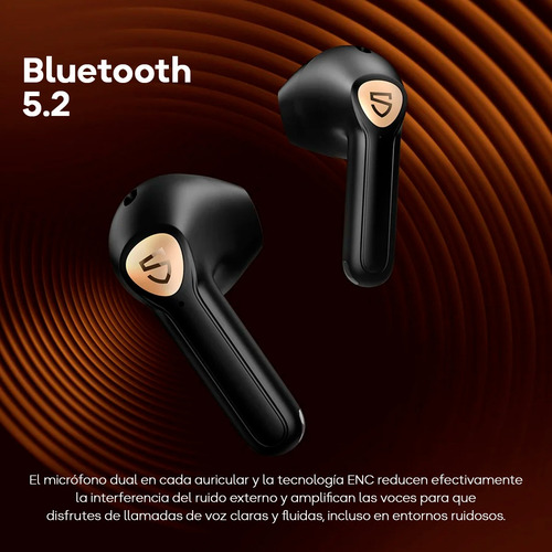 Imagen 4 de 9 de Auriculares Inalámbricos Air3 Deluxe Hs Soundpeats Hi-res