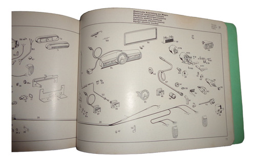 Mercedes Benz Type 190 Db 1959 Catalogo De Repuestos A (Usado)