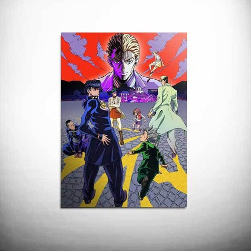 Imagem 1 de 1 de Poster Fotográfico Adesivo Anime Jojo's Bizarre Adventure 4