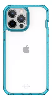 Case Itskins Supreme/ Clear- Celeste/transp - iPhone 13 Pro
