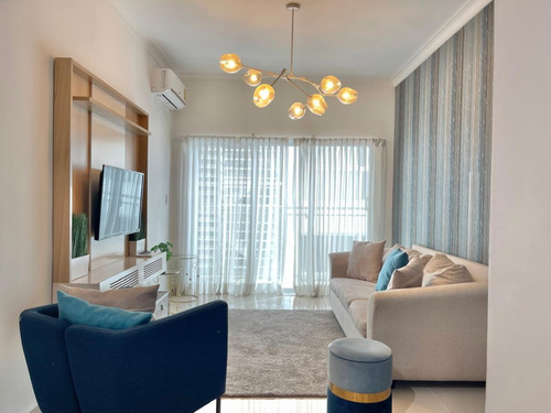 Apartamento Amueblado 2 Habitaciones 1 Parqueo En Evaristo Morales