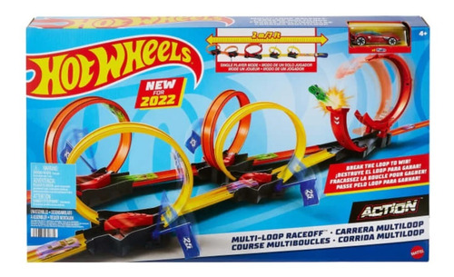 Hot Wheels  Pista  Carrera Multiloop  Bunny  Toys