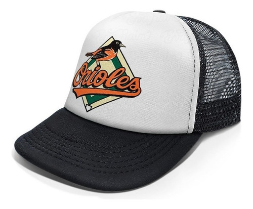 Gorra Trucker Orioles Baltimore Grandes Ligas Baseball 