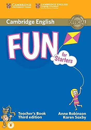 Fun For Starters 3 Ed - Tb - Robinson Anne