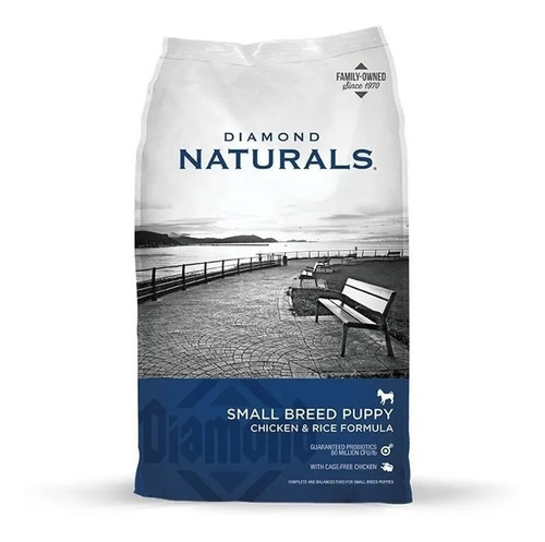 Alimento Perro Diamond Small Breed Puppy Naturals 18kg