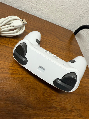 Control Alámbrico Nintendo Switch Fire Powera Color Blanco (Usado)