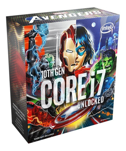 Procesador Intel Core I7-10700k 3.80ghz Edicion Avengers