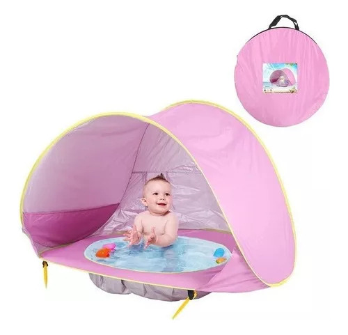 /carpa De Playa Portátil Para Bebés, Piscina Con Sombra, Pro