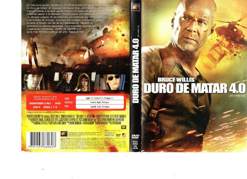 Duro De Matar 4.0 - Dvd Original - Buen Estado