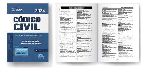 Box Livros Constituição Federal + Código Civil + Código De Processo Civil + Código Penal + Código De Processo Penal + Dicionário Jurídico Universitário Lei Seca Índice Remissivo Por Assunto Compacto