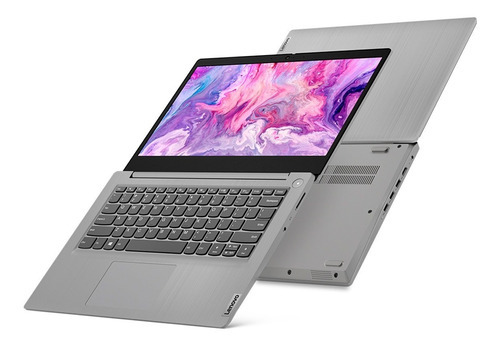 Imagen 4 de 5 de Laptop Lenovo IdeaPad 14ITL05 platinum gray 14", Intel Core i3 1115G4 8GB de RAM 512GB SSD, Intel UHD Graphics Xe G4 48EUs 1366x768px Windows 11 Home