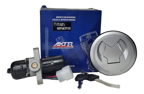 Kit Switch Encendido Akt Ttr 125 150 180 Ttx 180 Original