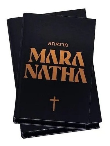 Bíblia Sagrada Maranata Preta Naa Capa Dura - Jesuscopy