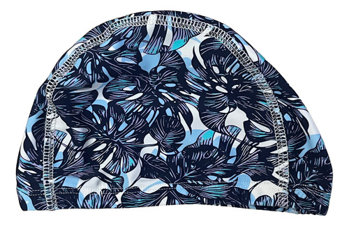 Gorro De Natación 100% Lycra Suave Con Diseño