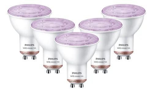Lampara Led Philips Wifi Smart Color Gu10 Inteligente X5