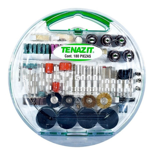 Kit Tenazit 180 Accesorios P/ Mototool Dremel