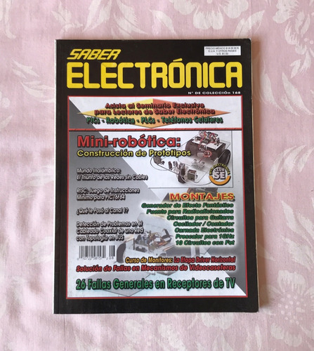 Revista Saber Electronica Numero 168 Agosto 2004