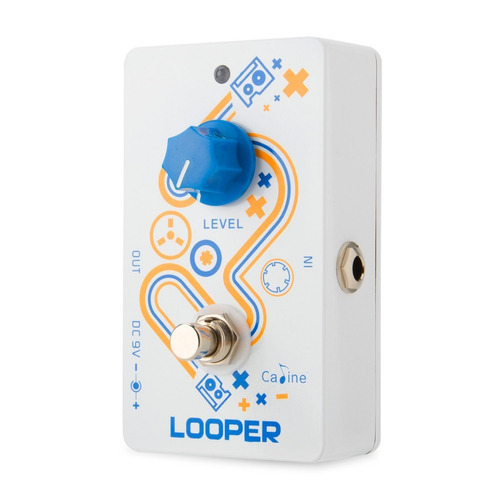 Pedal Caline Looper Con Tarjeta Micro Sd Graba Hasta 10min
