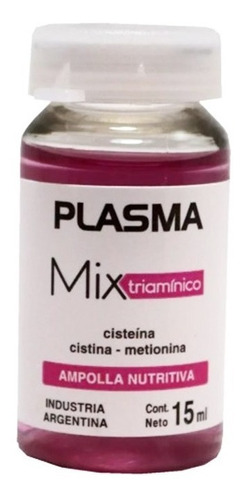 Ampollas Mix Triaminico Plasma X1  Nutrición Peluquería Pelo