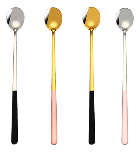 Cuchara Para Saltear Café Y Té, Mango Largo, Cuchara Para He