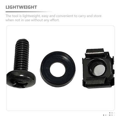 Tornillo De Cremallera Negro Multifunción