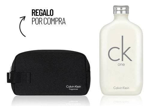 Set Calvin Klein Perfume Ck One Edt 200 Ml + Neceser Hombre