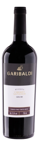 Vinho Cabernet sauvignon Garibaldi Reserva 2018 750 ml
