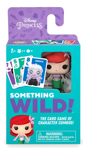 Juego De Cartas Something Wild Ariel  Sirenita Funko Disney