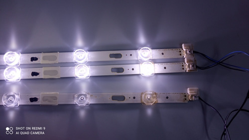 V0t7 500sma R0 3 Tiras De 12 Leds Samsung Un50tu7000f (Usado)
