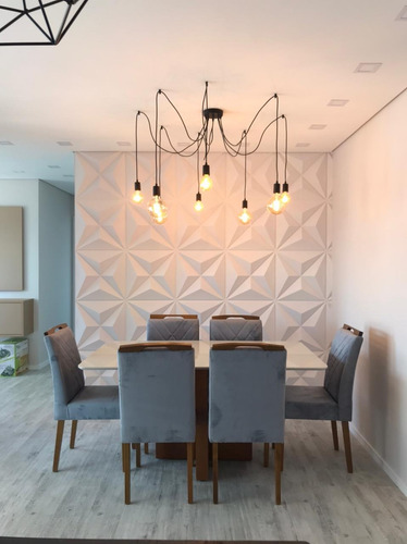 30 Placas Revestimento 3d Parede Alto Relevo Luxo Decoracao