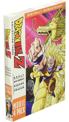 Dragon Ball Z Colección De Películas 10-13 Dvd