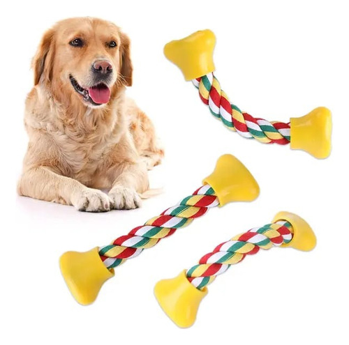 Juguete Para Perros Cuerda Tipo Hueso Para Mascotas 26 Cm