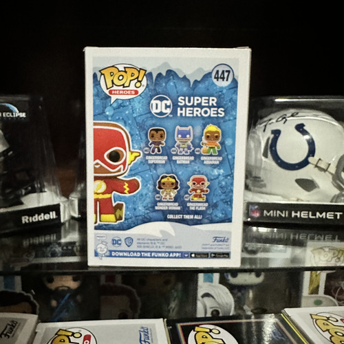 Funko Pop 447 Dc Comics Gingerbread The Flash Galleta (Usado)