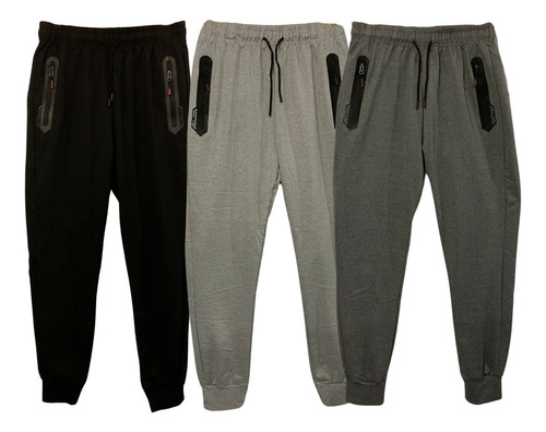 Set 2 Pants Hombre Tipo Joggers Pantalon Deportivo Comodos 