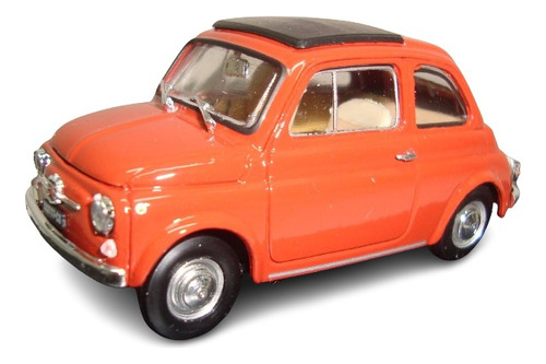 Fiat 500 F Chiusa - 1965 Rosso Corallo - Brumm 1/43