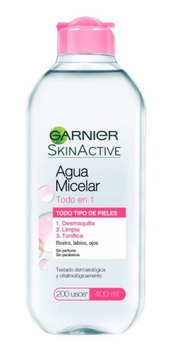 Agua Micelar Garnier Skin Active X 400 Ml