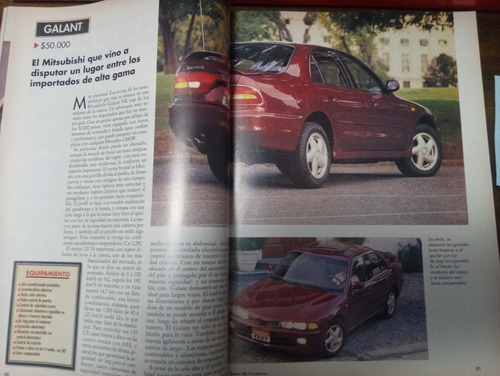 Revista Parabrisas 195 1995 Mitsubishi Galant.leer Bien