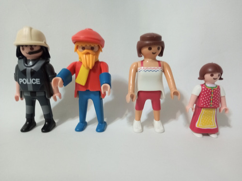Playmobil Constelaciones Familia Mamá Papá Abuelo Hija (Usado)