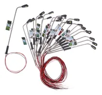 Comprar Maqueta Ferroviaria 20x Farola Garden Street Y Ho Oo