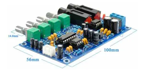 Modulo Amplificador De Microfono Con Reverb Xh-m173 Pt2399