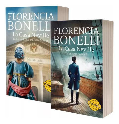 La Casa Neville Pack X 2 Libros Florencia Bonelli Planeta