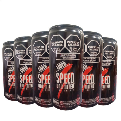 Speed Energizante Unlimited Sin Taurina Lata X6 - 01almacen