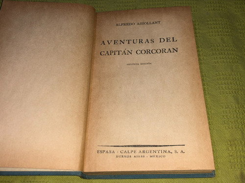 Aventuras Del Capitán Corcoran - A. Assollant - Espasa Calpe