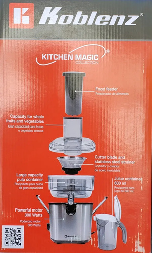 Extractor De Jugos Koblenz Jekm-500 Nuevo | Envío gratis