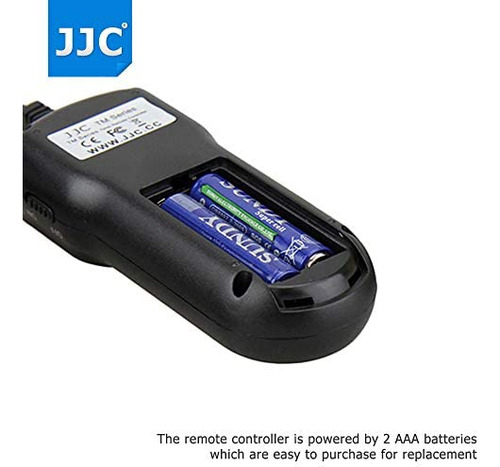 Jjc Reemplaza A Canon Rs-60e3 Disparador De Control Remoto C