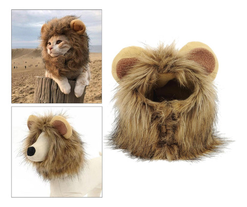 Cachorro, Gato, Juba De Leão, Juba De Leão Realista Ym