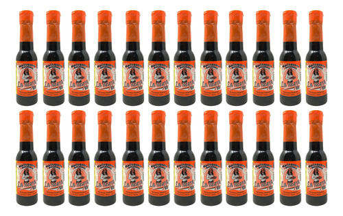 24 Pack Salsa La Negra Va Marisquera Sinaloense 160ml C/u