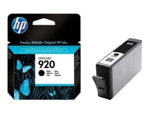 Cartucho Tinta Hp 920 Cd971al Officejet 6000 7000 Negro