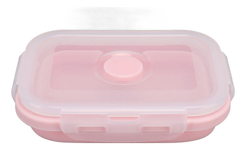 Recipiente Plegable De Silicona Apto Para Microondas
